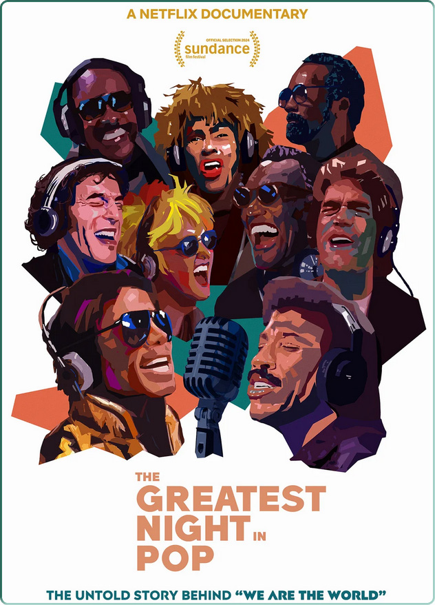 Affiche du documentaire "The Greatest Night in Pop"