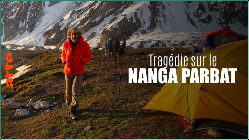 Affiche du documentaire "Tragédie sur le Nanga Parbat"