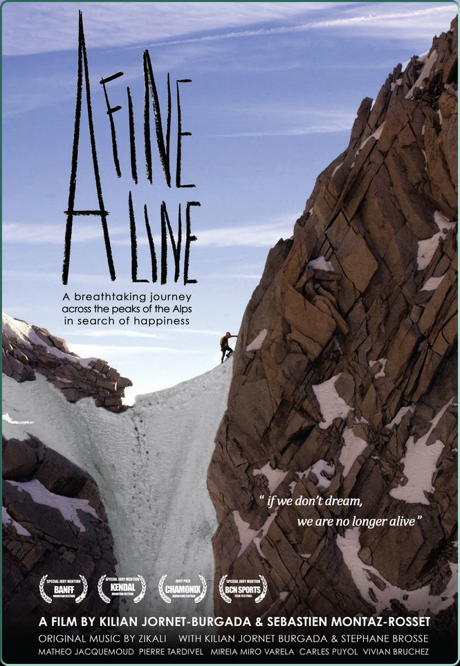 Affiche du documentaire "A Fine Line" sur Netflix