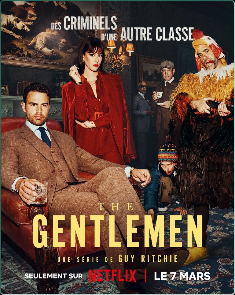Affiche de la série "The Gentlemen" sur Netflix