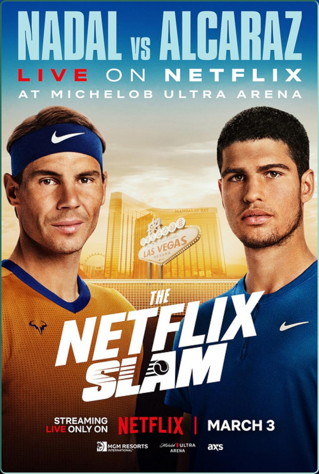 Affiche du match "The Netflix Slam"