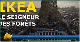 Illustration du documentaire "Ikea, le seigneur des forêts" sur Arte