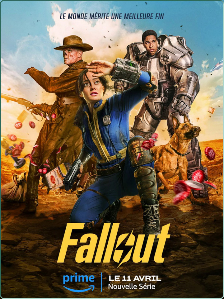 Affiche de la série "Fallout" sur Prime Video