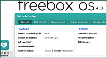 Le Freebox Server obtient la mise à jour 4.8.9 sur Freebox OS