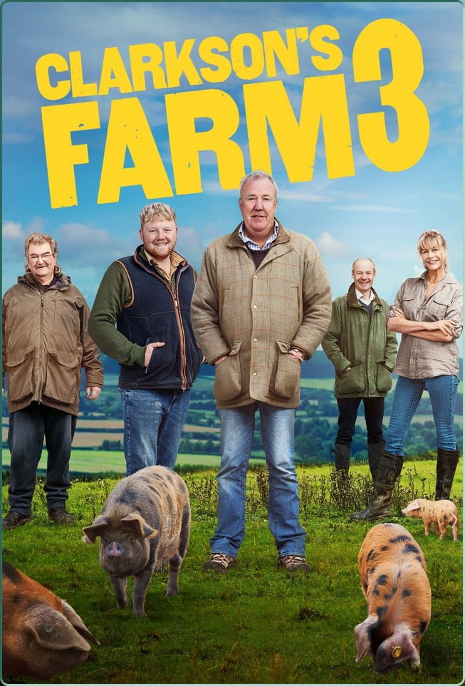 Affiche de la série "Clarkson à la ferme" Saison 3 sur Amazon Prime Video