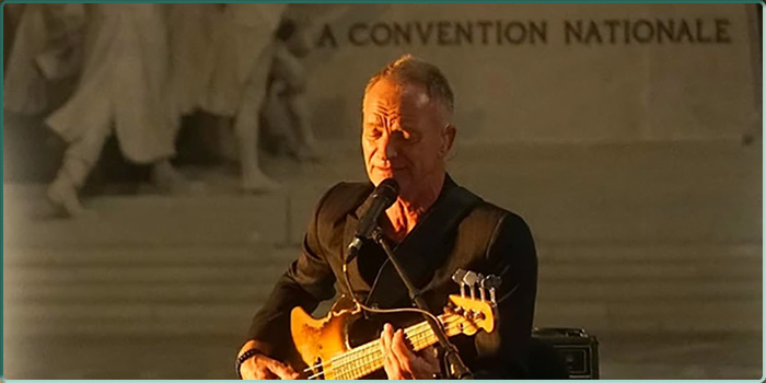 Illustration du concert « Sting au Panthéon » à voir sur Youtube